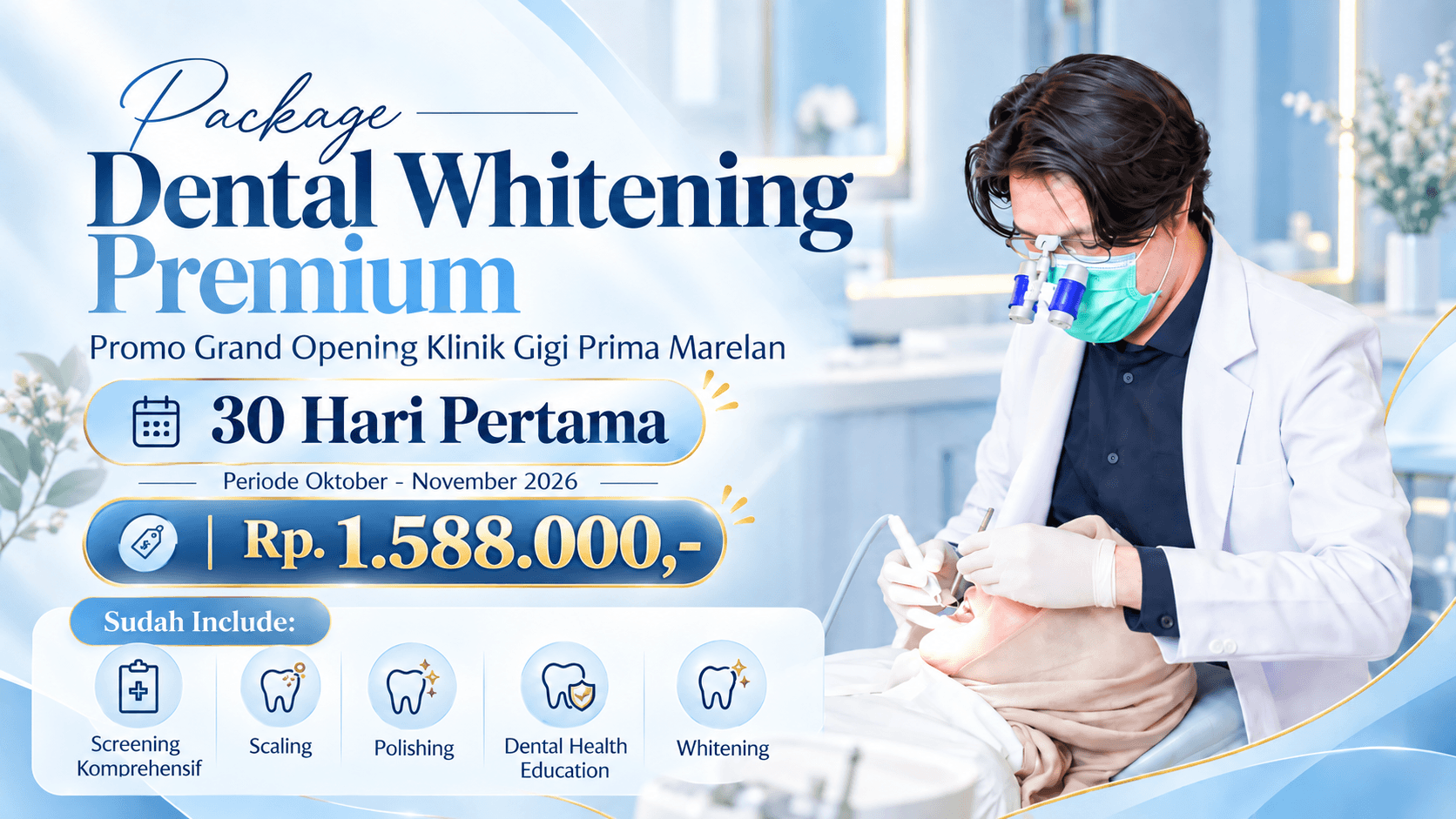 Dental Whitening Premium