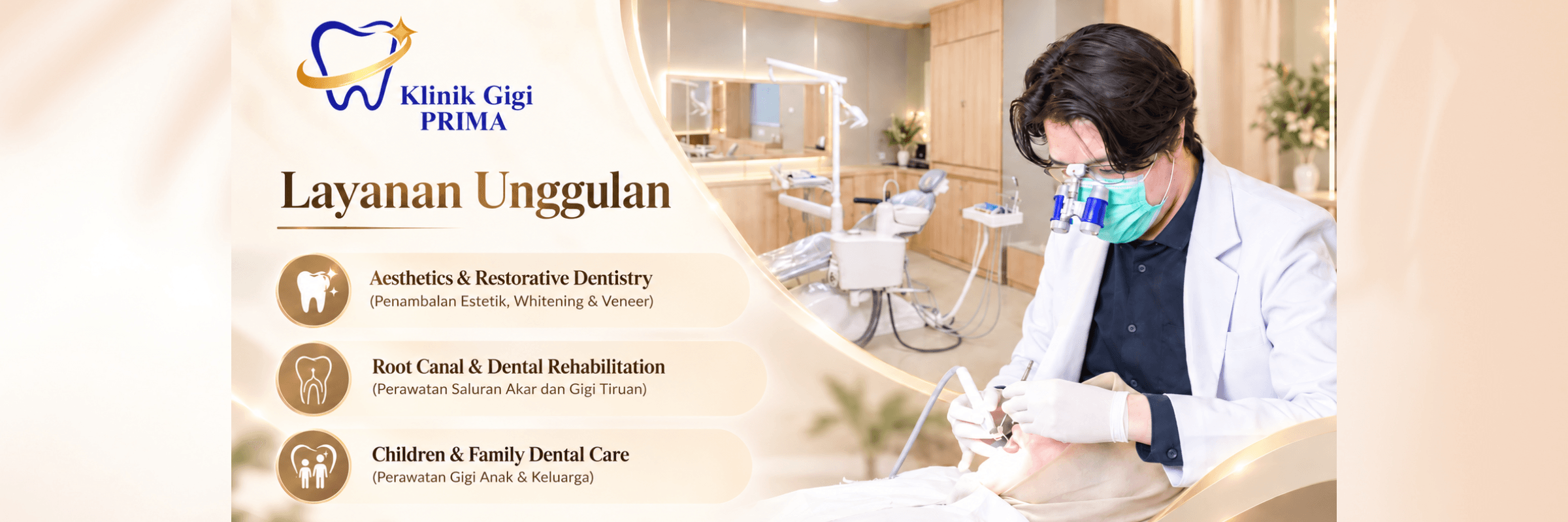 Hero Banner 3 - Fasilitas Medis Terpadu Klinik Gigi