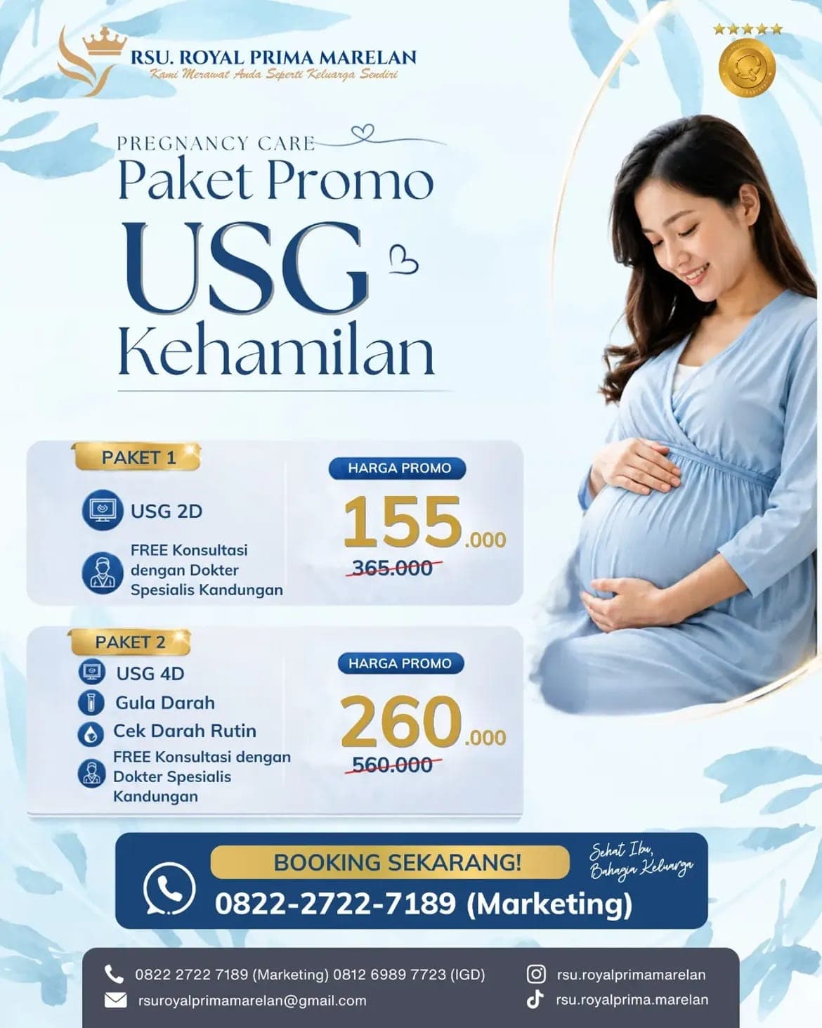Check Up USG & Kehamilan Paket 2