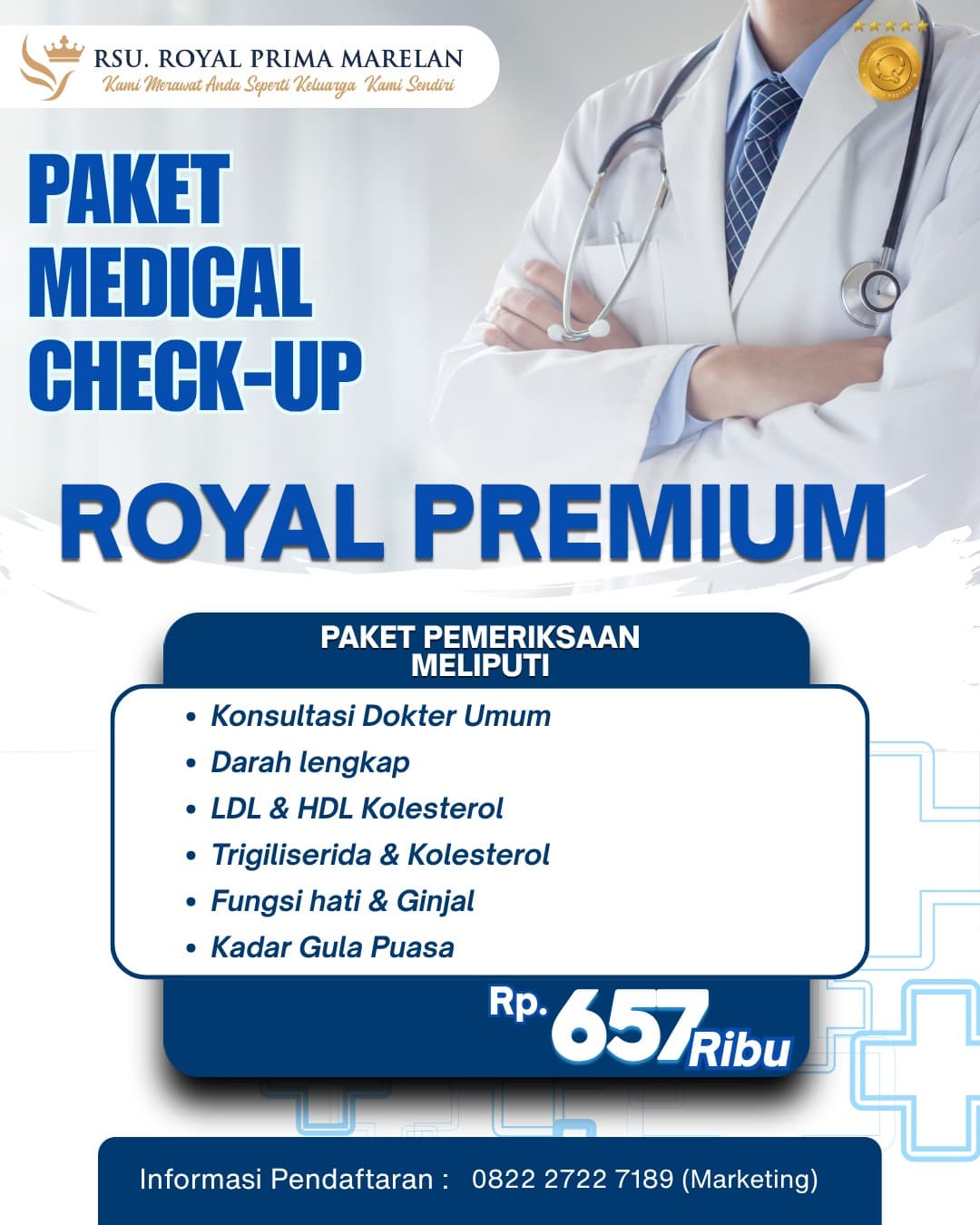 Paket Medical Check Up Royal Premium