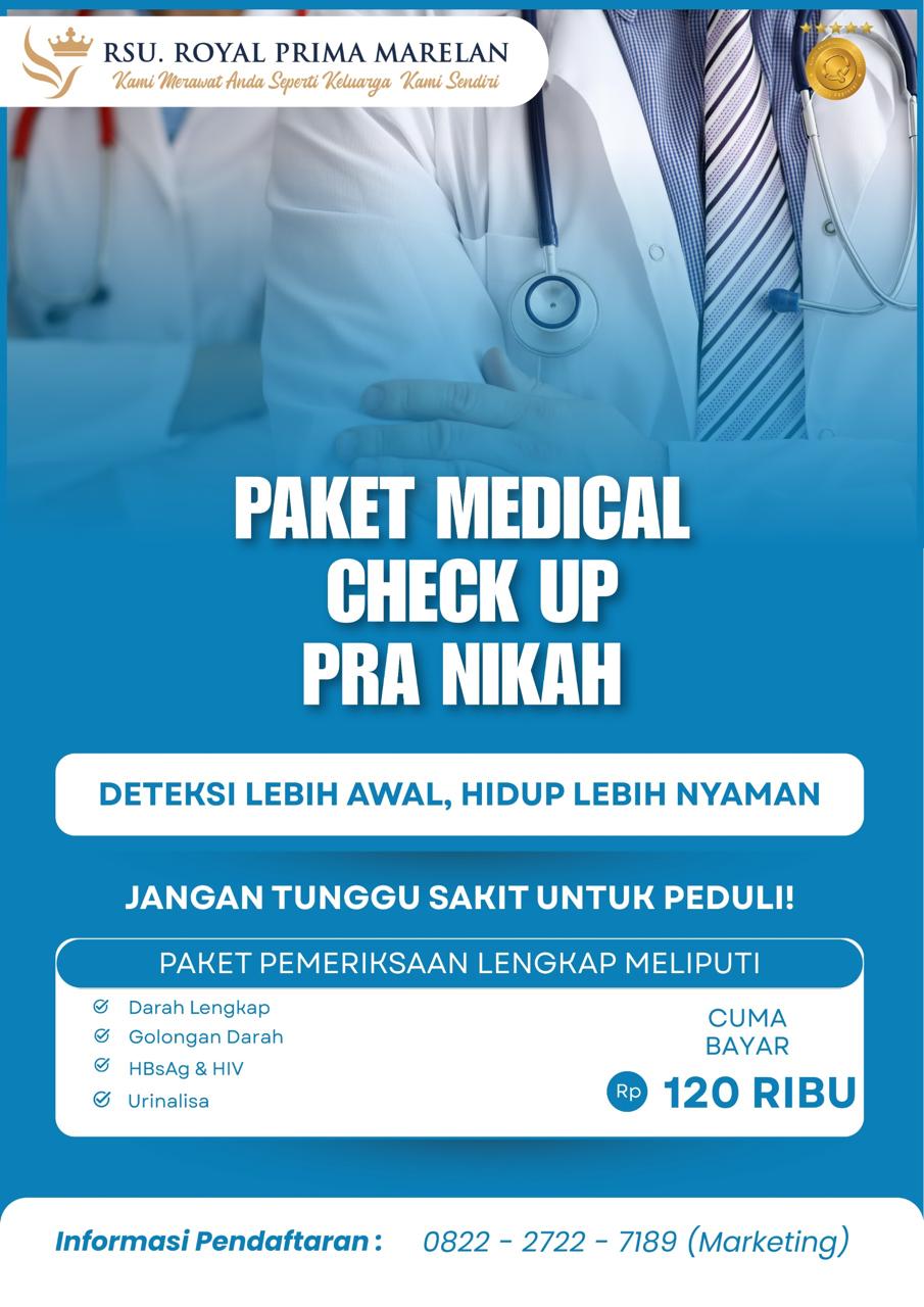 Paket Medical Check Up Pra Nikah